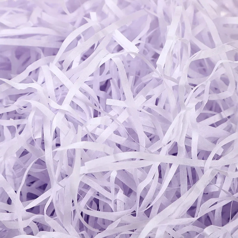 New DIY Basket Grass Craft Shredded Tissue Raffia Gift Filler Paper Shreds Gift Packaging Basket Filling Stuffer Party Supplies