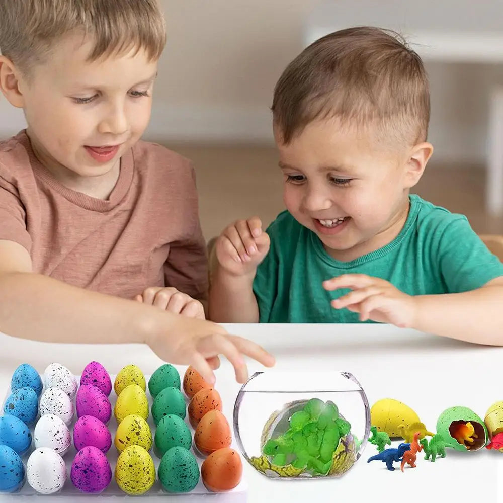 New 2023 Gift Magic Hatching Growing Dinosaur Egg Treat Kids Birthday Party Favor Baby Shower Guest Gift Pinata Educational Toys