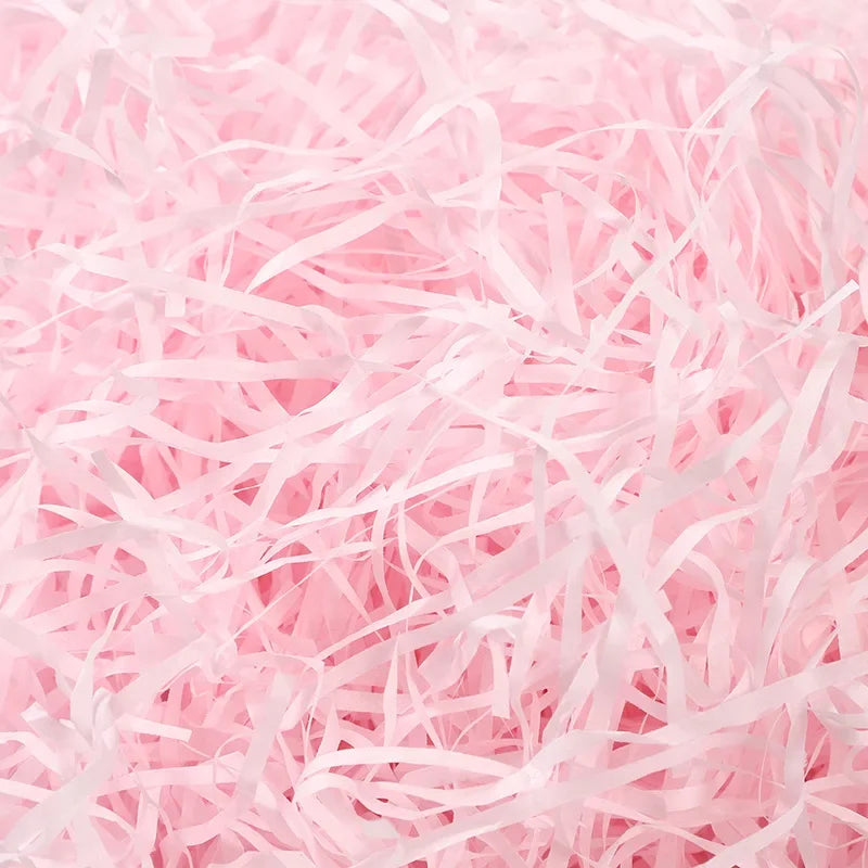 New DIY Basket Grass Craft Shredded Tissue Raffia Gift Filler Paper Shreds Gift Packaging Basket Filling Stuffer Party Supplies
