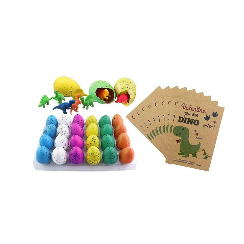 New 2023 Gift Magic Hatching Growing Dinosaur Egg Treat Kids Birthday Party Favor Baby Shower Guest Gift Pinata Educational Toys
