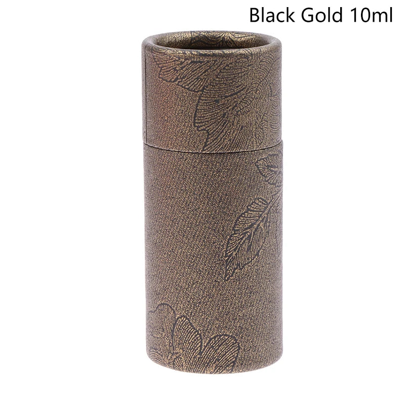 Round Cardboard Gift Box Cosmetic Essential Oil Bottle Packaging Box Lipstick Perfume Packaging Kraft Paper Tube Boxes