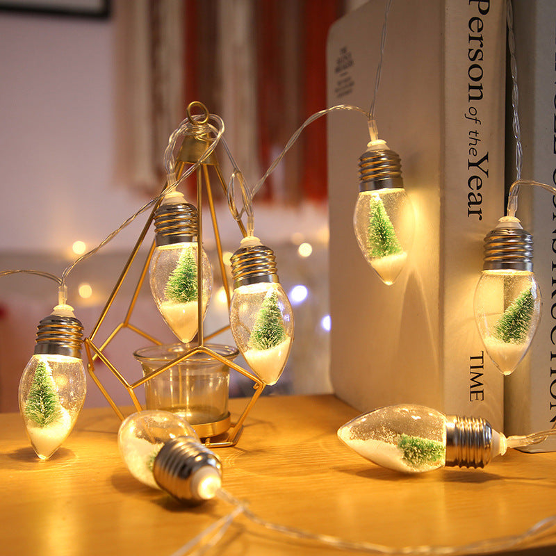 New LED Wishing Bottle String Lights Battery Powered