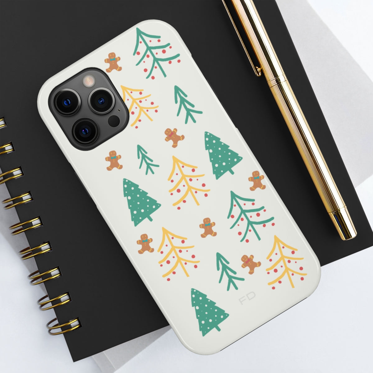 Christmas Tree's Tough Case for iPhone with Wireless Charging