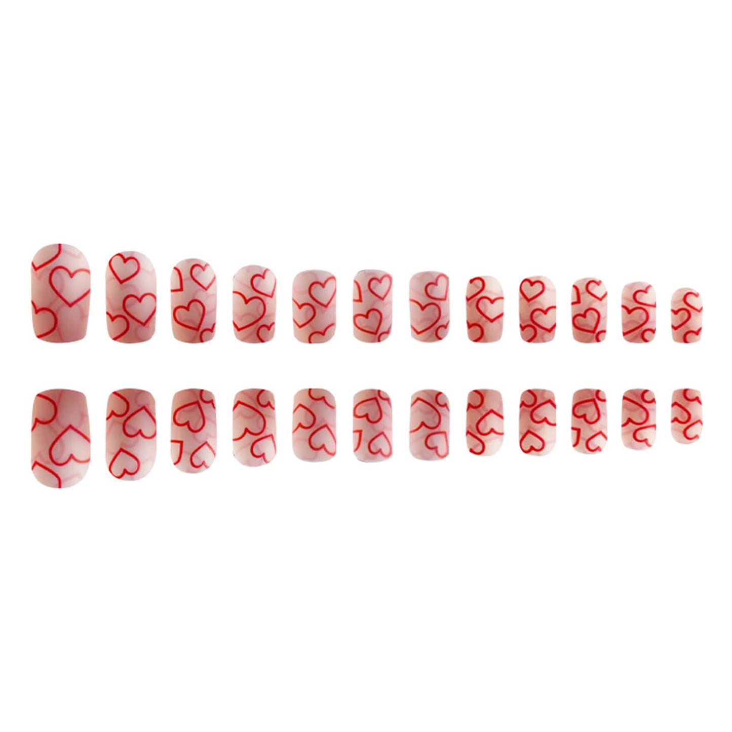 TULOBI Christmas Press on Nails Medium Coffin Fake Nails with Christmas Tree Designs Glitter Glue on Nails Xmas Design Green and Red Stripes Full Cover False Nails Artificial Acrylic Nails 24pcs