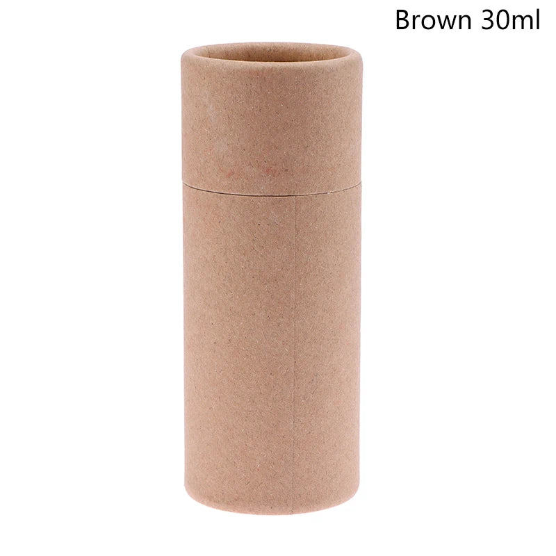 Round Cardboard Gift Box Cosmetic Essential Oil Bottle Packaging Box Lipstick Perfume Packaging Kraft Paper Tube Boxes