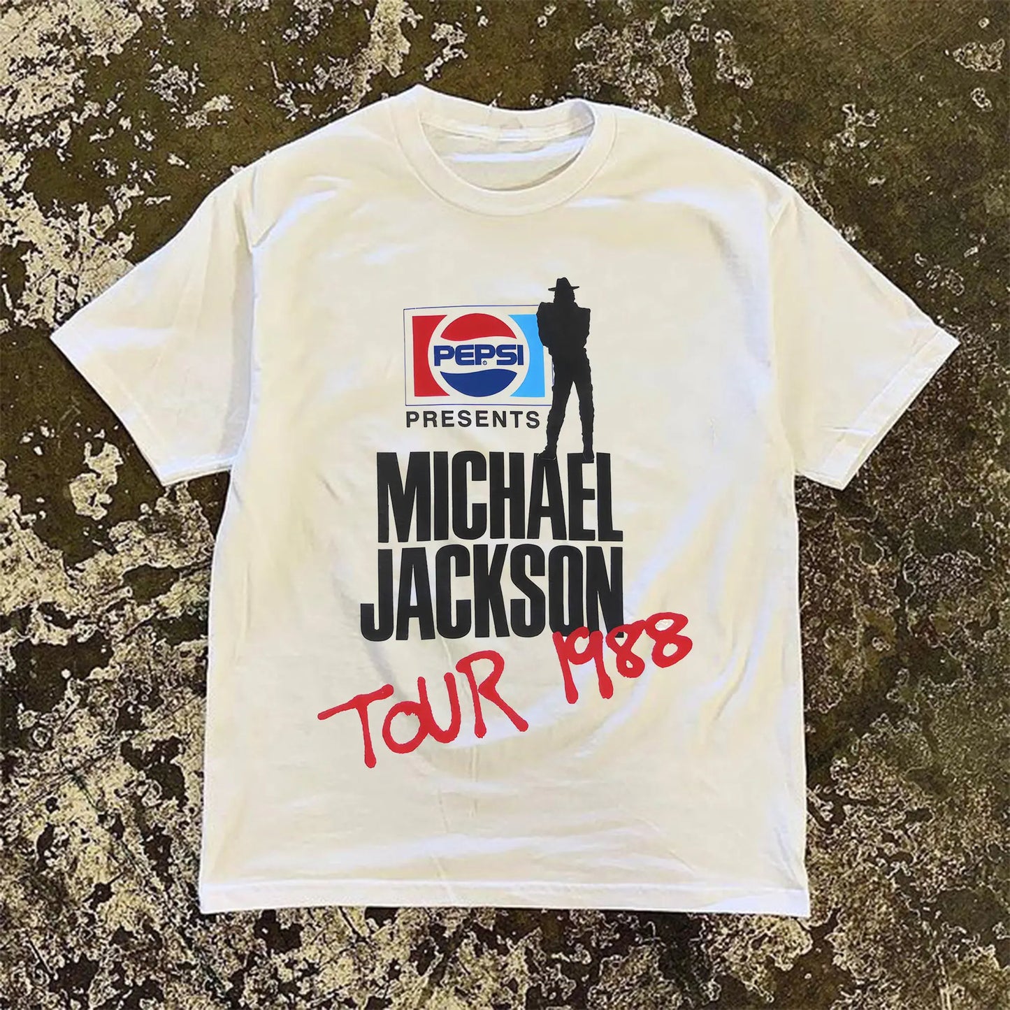 Michael Jackson Tour 1988 T shirt Vintage Style 90's Birthday s