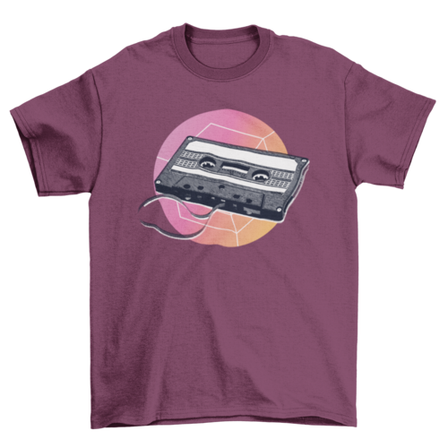 Retro cassette t-shirt