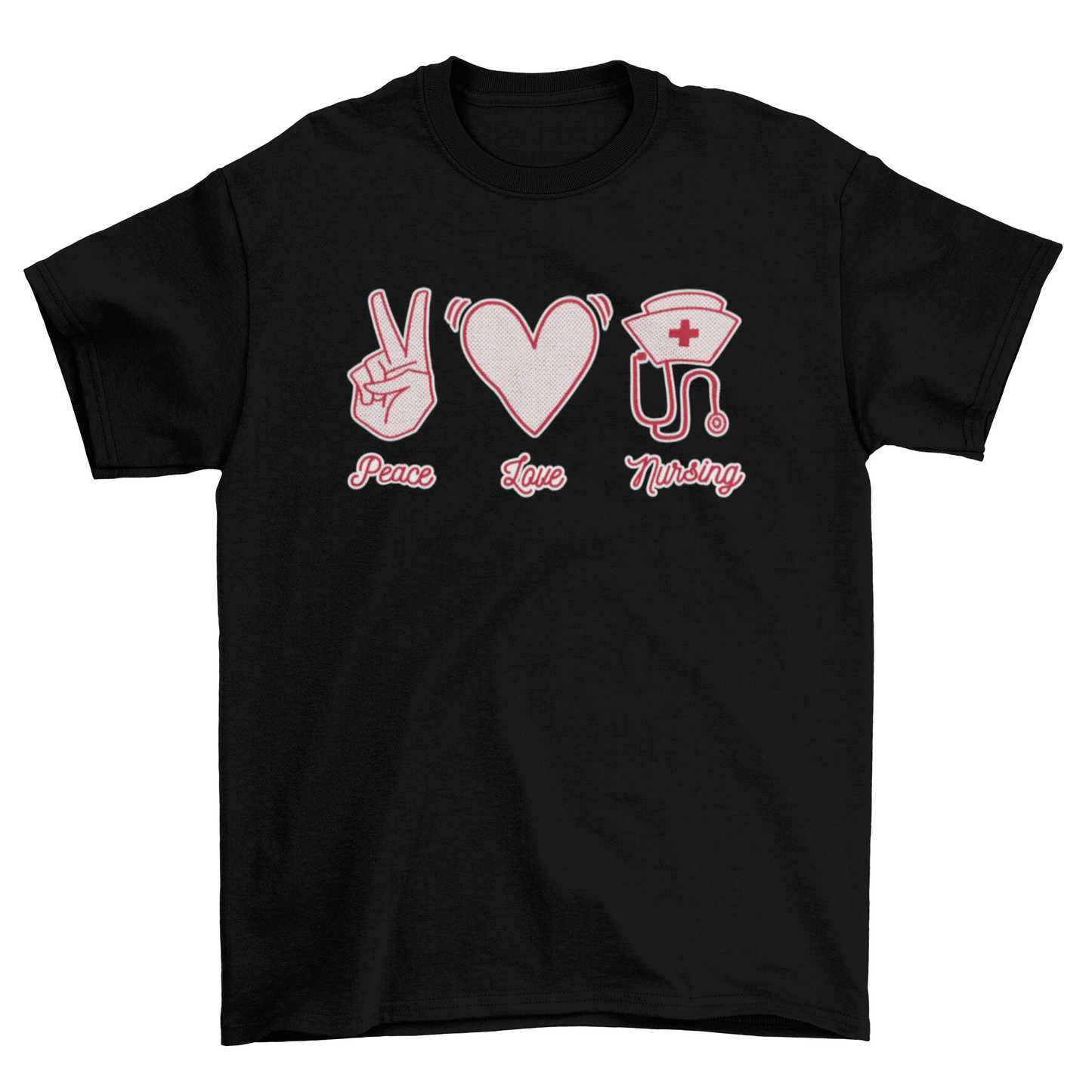 Peace love nursing t-shirt