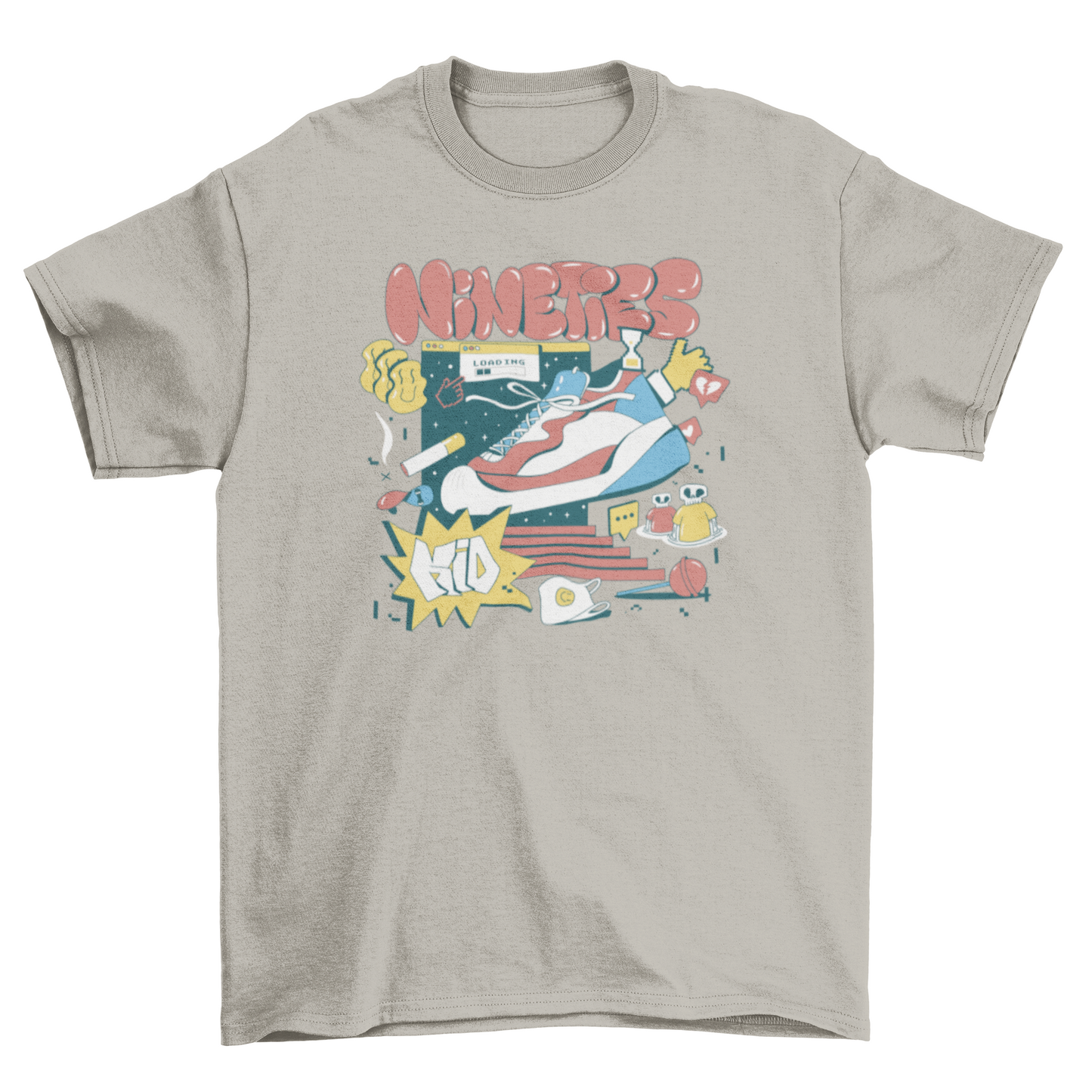 Nineties 90s retro t-shirt