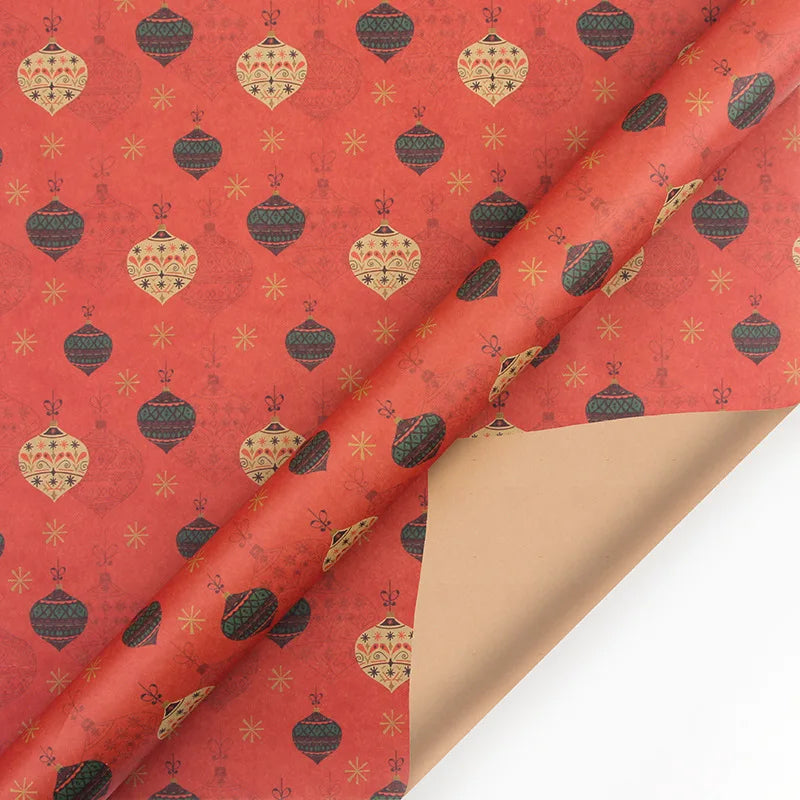 50x70cm Kraft Paper Roll Gift Wrapping Paper for Baby Shower Holiday Party Christmas Wedding Colorful Wrapping Paper Sheets