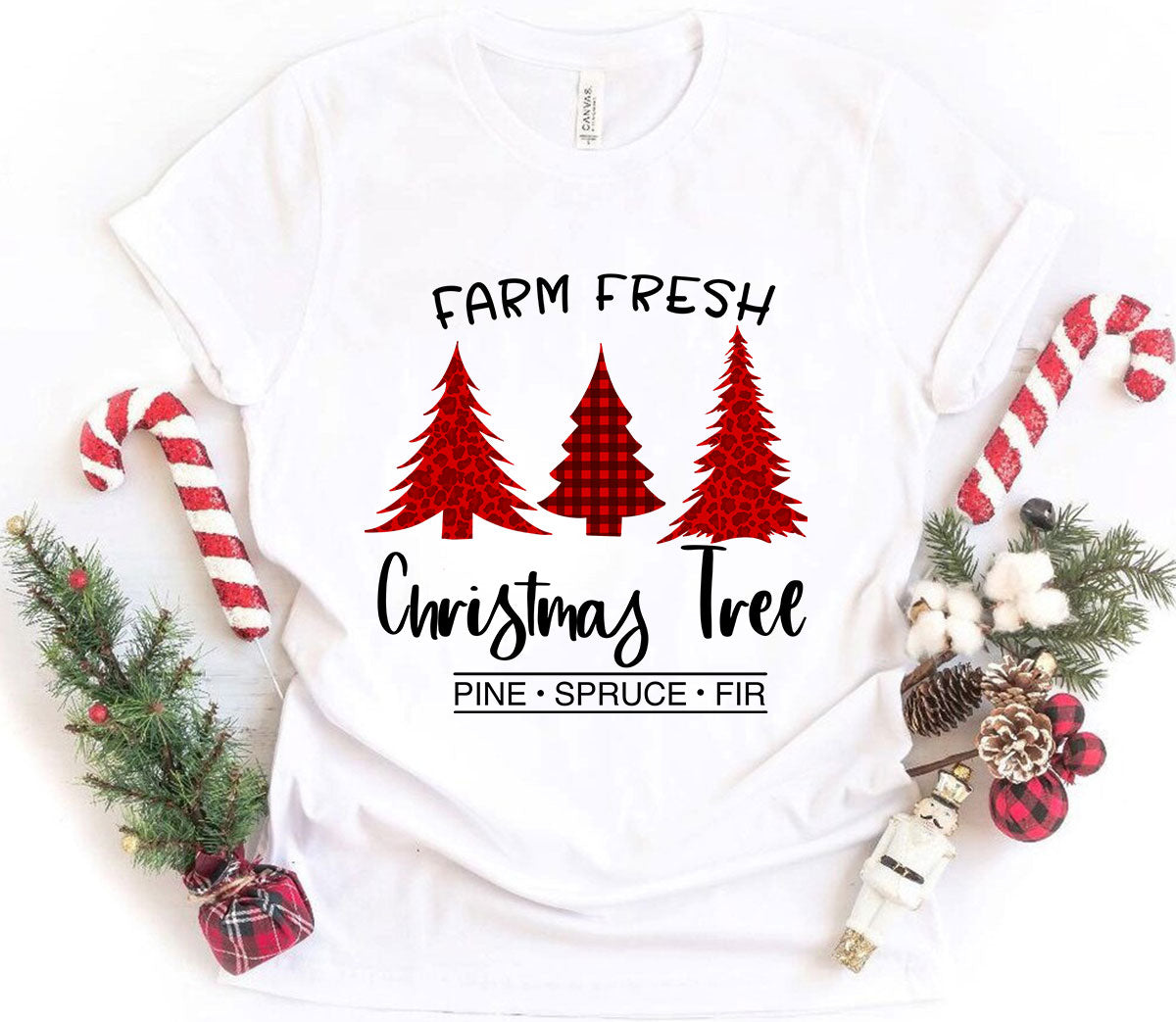 Farm Fresh Christmas Tree Shirt