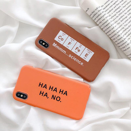 Retro Statements Matte Hard Phone Case