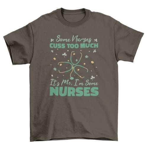 St patrick&#39;s day nurse t-shirt