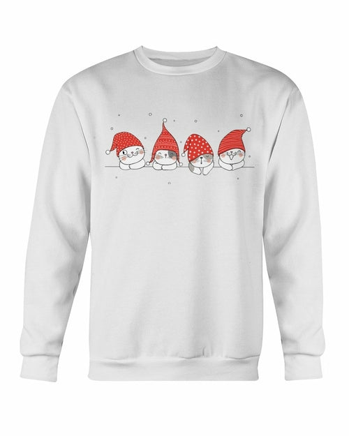 Cute Cats Christmas Sweatshirt