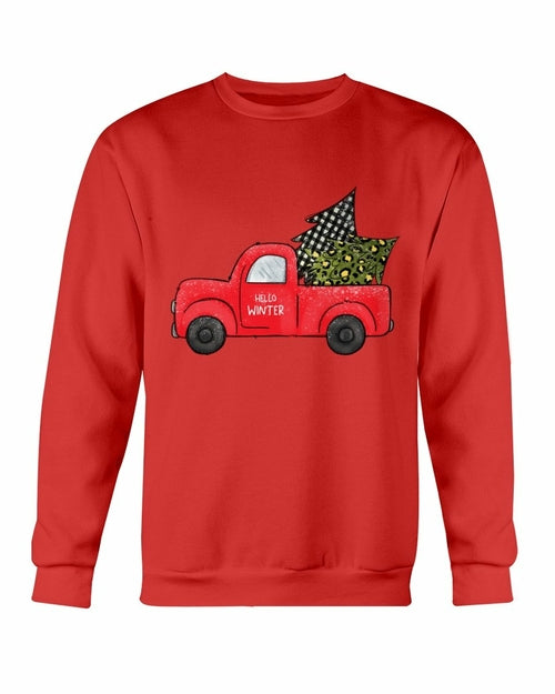 Christmas Truck Sweatshirt